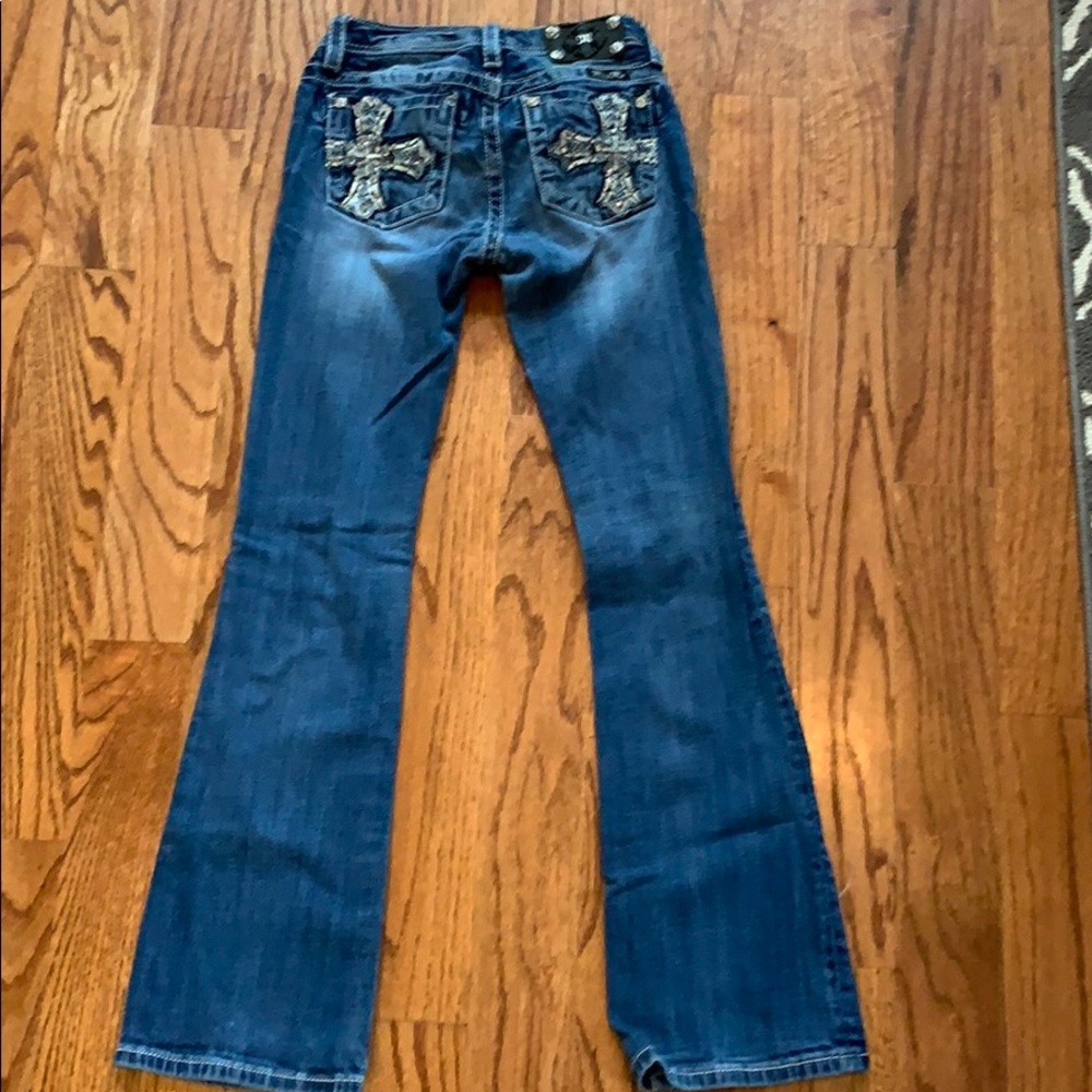 Girls 12 Miss Me bootcut jeans